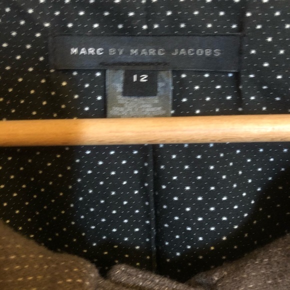 MARC JACOBS Brown Tweed Jacket 12 - Picture 3 of 5